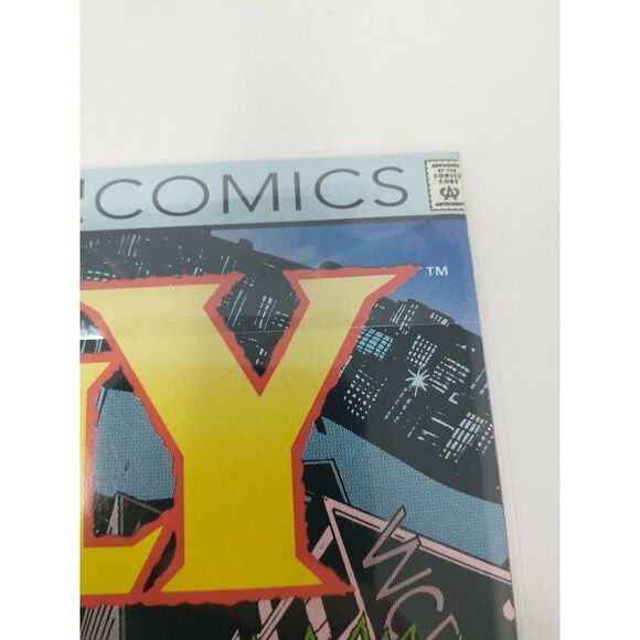 FLY Inaugural issue #1 MPACT COMIC NEWSSTAND STRAZEWSKI PAROBECK BIGLEY 1991 - Picture 6 of 6